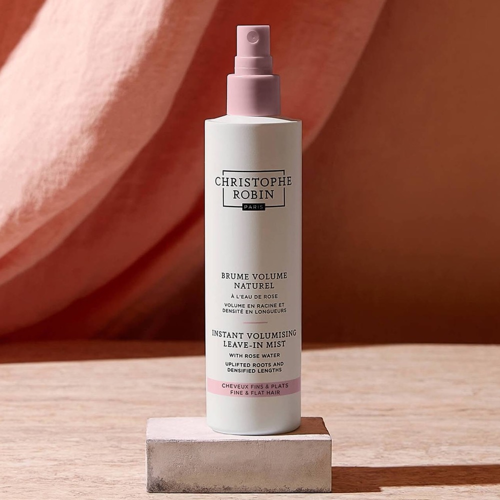 Christophe Robin Instant Volumising Leave In Mist With Rose Water